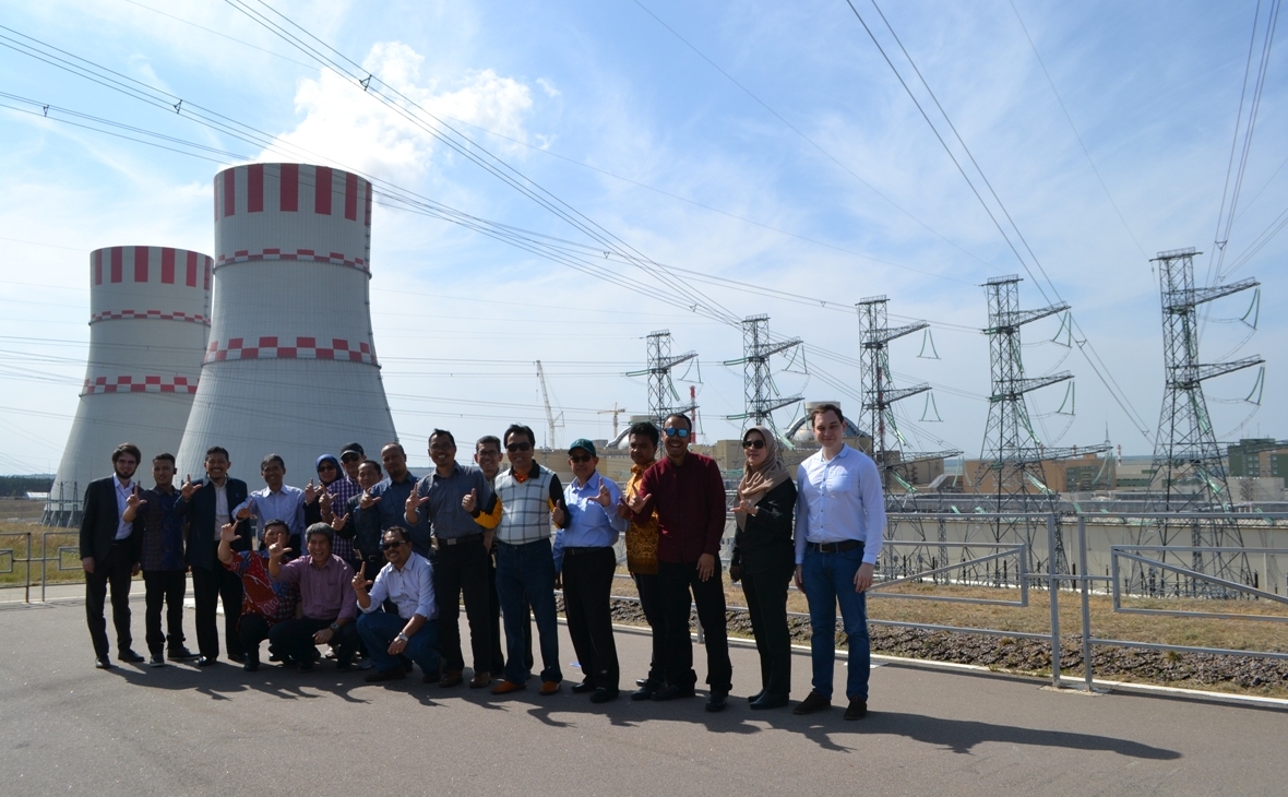 Представители Республики Индонезия посетили энергоблок НВАЭС