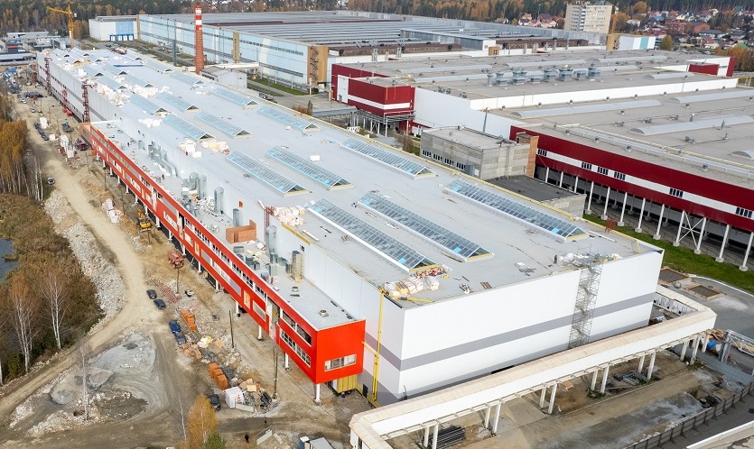 «Синара-Девелопмент» закрыла тепловой контур двух цехов на заводе ВСП