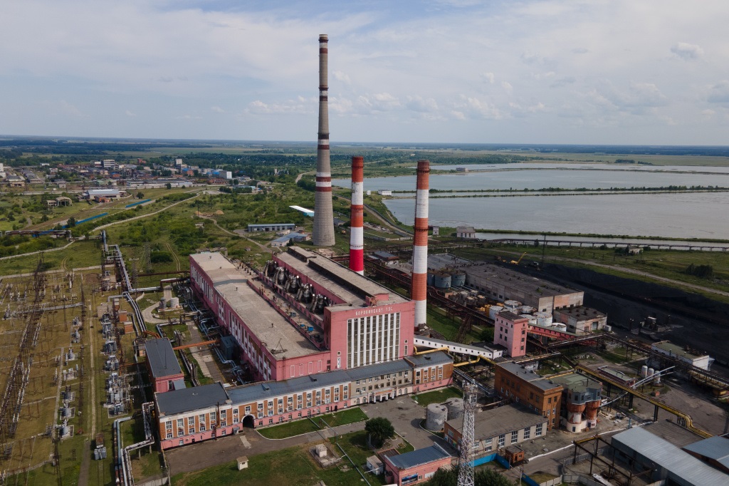 Барабинская ТЭЦ снабжает теплом город Куйбышев Новосибирской области