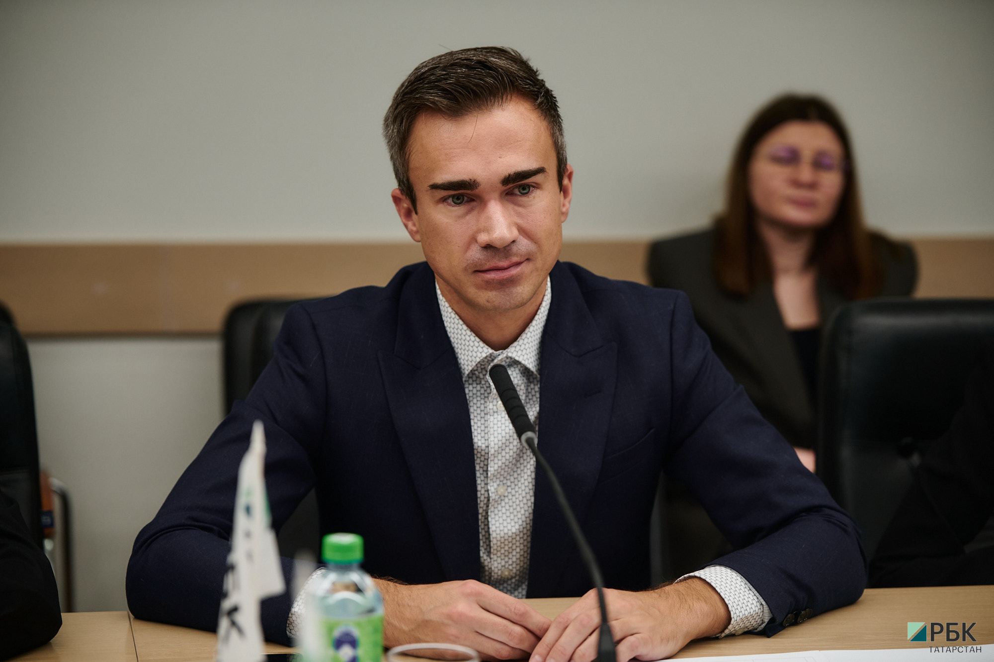 На фото: модератор круглого стола, директор РБК Татарстан Алексей Блинов Фото: РБК Татарстан/Ксения Добролюбова