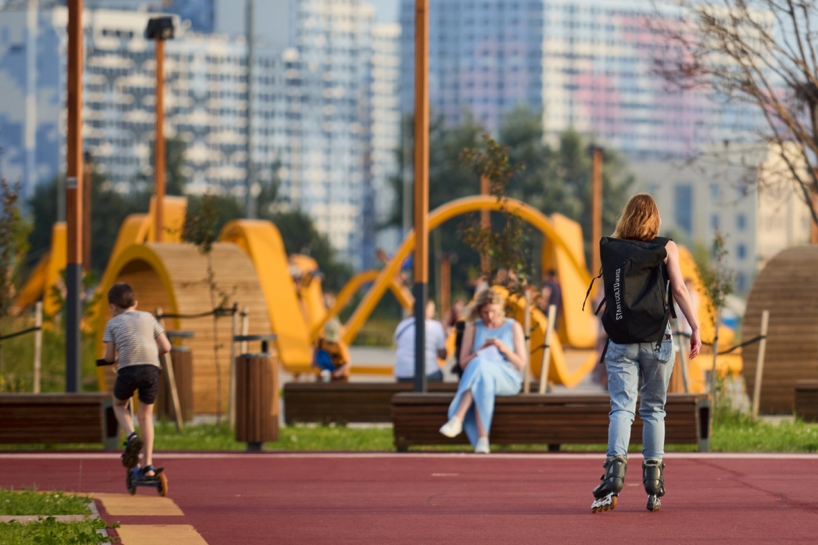 Линейный парк на Васильевском острове