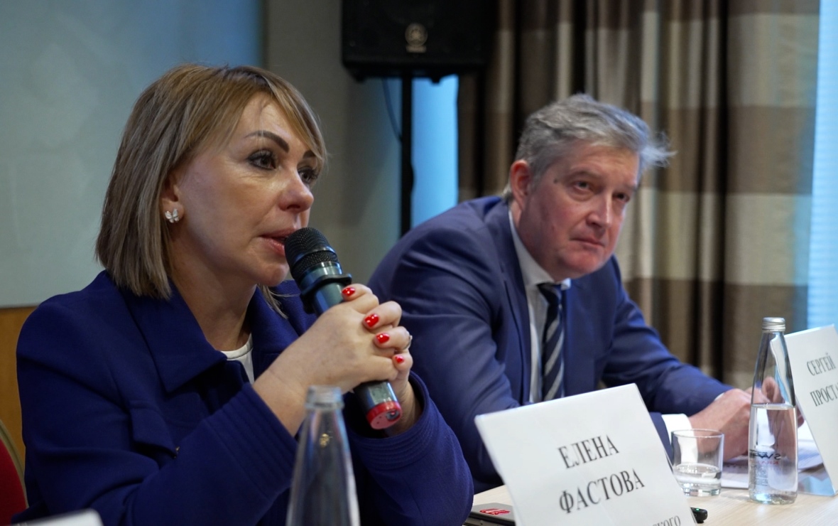 Елена Фастова и Сергей Простатин (Фото: РБК Черноземье)