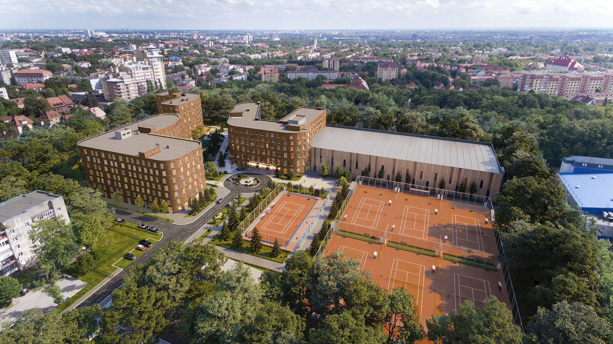 В Калининграде начинается реконструкция теннисного стадиона «Спартак»