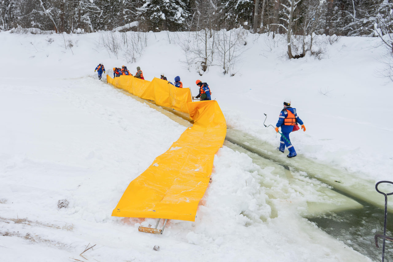«Транснефть – Прикамье» провело учение на подводном переходе в Удмуртии