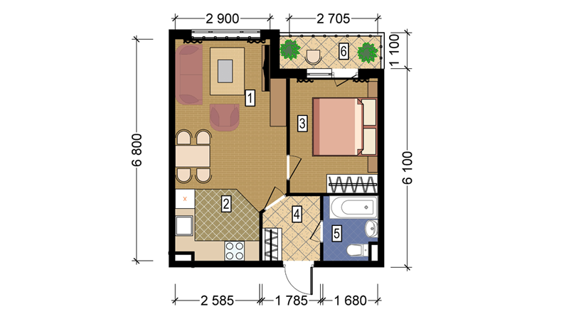 СК «Деметра» улучшает планировки квартир в микрорайоне «Акварель»