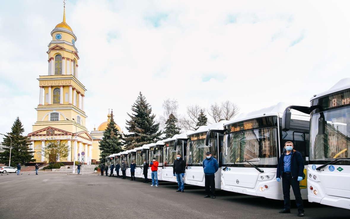 Липецк транспорт автобусы