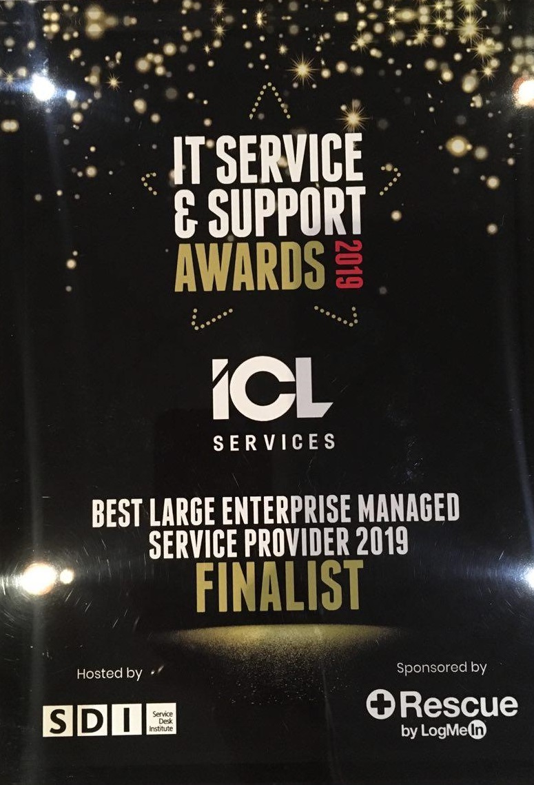 ICL Services стала лауреатом двух премий IT Service & Support Awards
