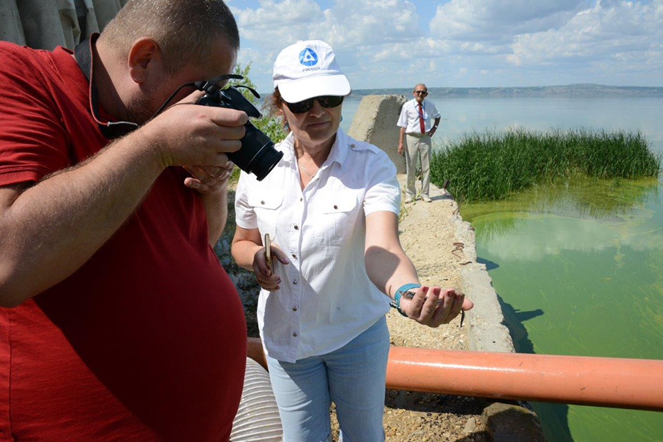 Балаковская АЭС запустила в Саратовское водохранилище стерлядь
