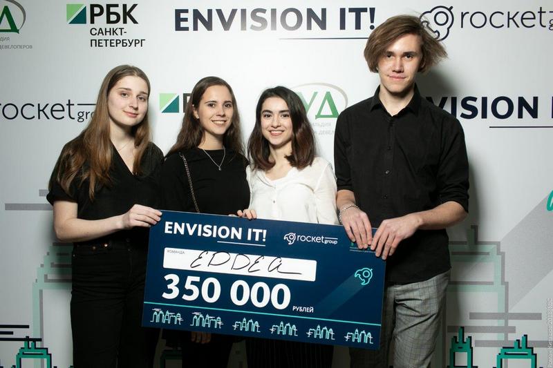 Команда EDDEA (Москва) — победители визионерского конкурса «Envision It!»