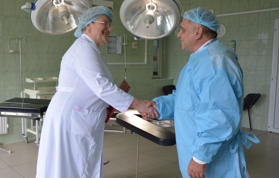 ЕвроХим подарил хирургическому отделению Белореченска новое оборудование