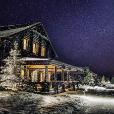 Волшебные узоры новогодней ночи: семейный праздник в «Уткино»
