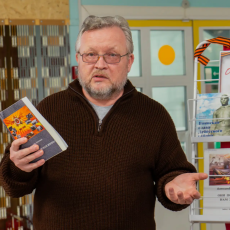 На фото: удмуртский краевед Александр Леконцев. Фото: «Транснефть – Прикамье»