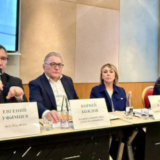 Евгений Уфимцев, Корней Биждов, Елена Фастова и Сергей Простатин (Фото: РБК Черноземье)