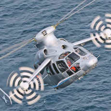 Европейский экспериментальный аппарат Х3 — мировой рекордсмен по скорости среди вертолетов