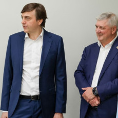 Сергей Кравцов, Александр Гусев, Надежда Рощупкина (Фото: пресс-служба правительства Воронежской области)