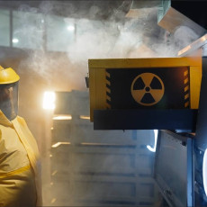 В Вологодской области построили новогодний вездеход