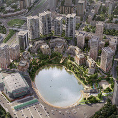 «Город-на-озере» в центре Новосибирска: «Брусника» озвучила подробности