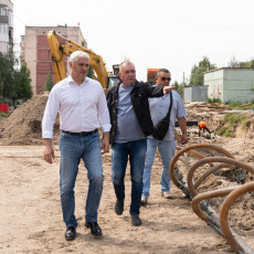 В Ноябрьске проводится замена инженерных коммуникаций