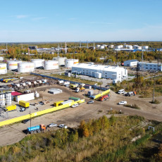 Первый растворно-солевой узел построен на Усть-Балыкском месторождении