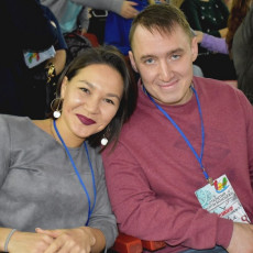Павел Ильязов вместе с супругой Гульнарой (все фото и из группы «Гирягантеля» в социальных сетях)