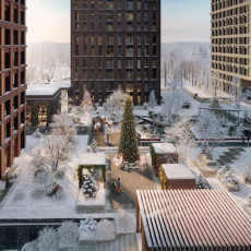 «Садовое кольцо» завершило установку окон в первой очереди ЖК Urman City