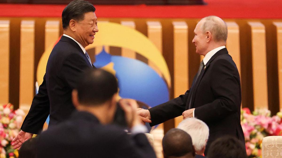 Си Цзиньпин и Владимир Путин
