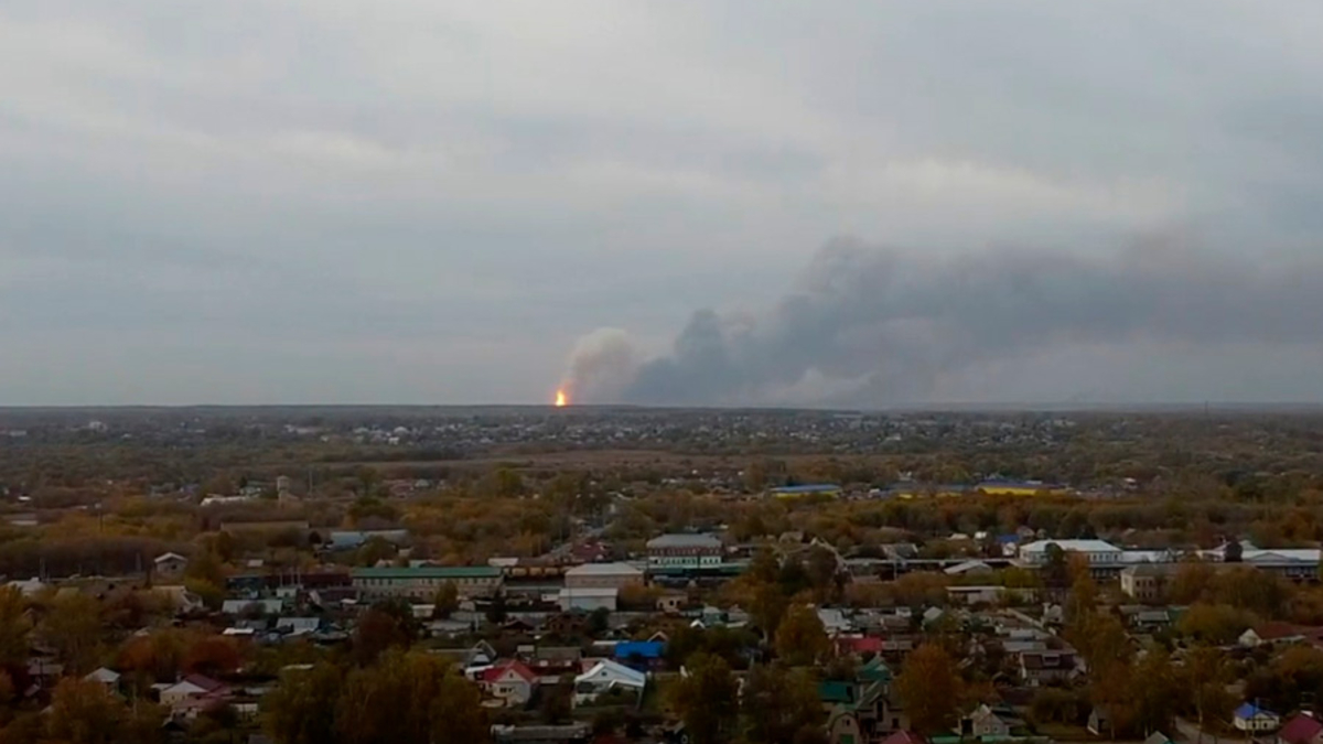 В Рязанской области в бывшей воинской части взорвались снаряды — РБК