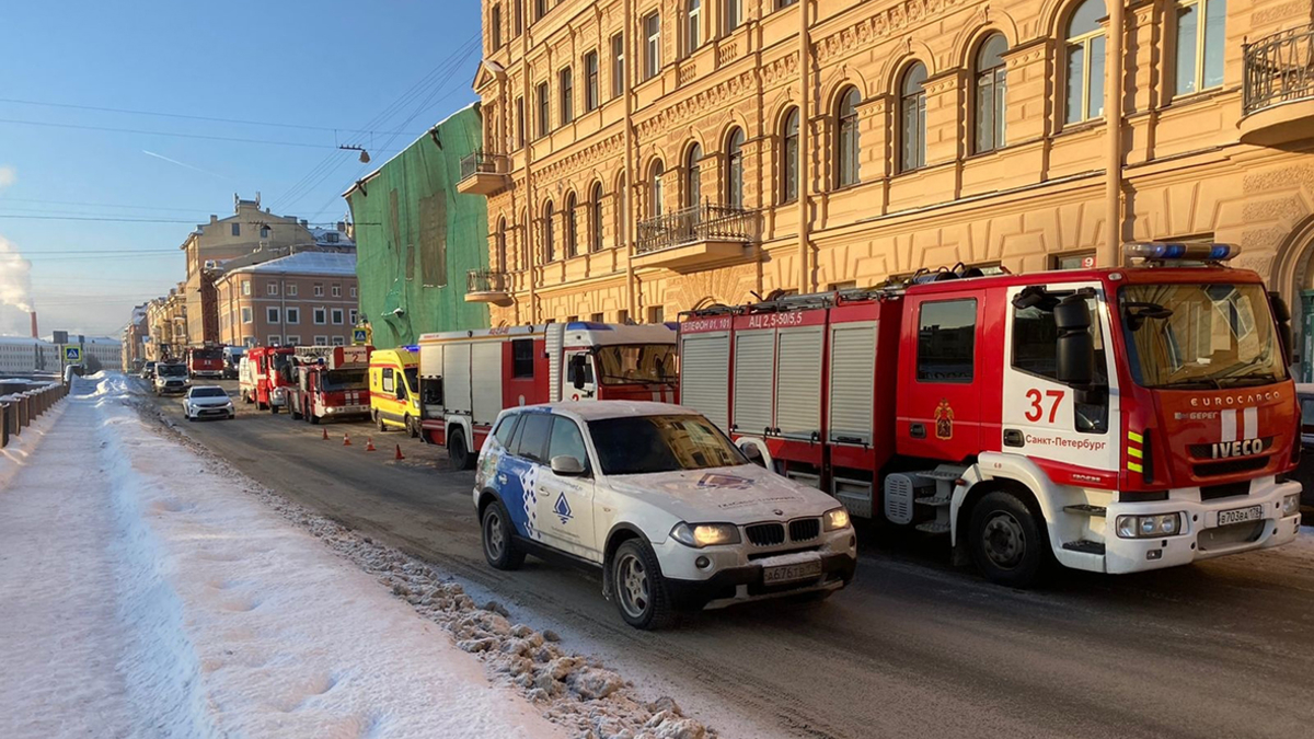 В Петербурге произошел пожар в доходном доме Сорокина — РБК