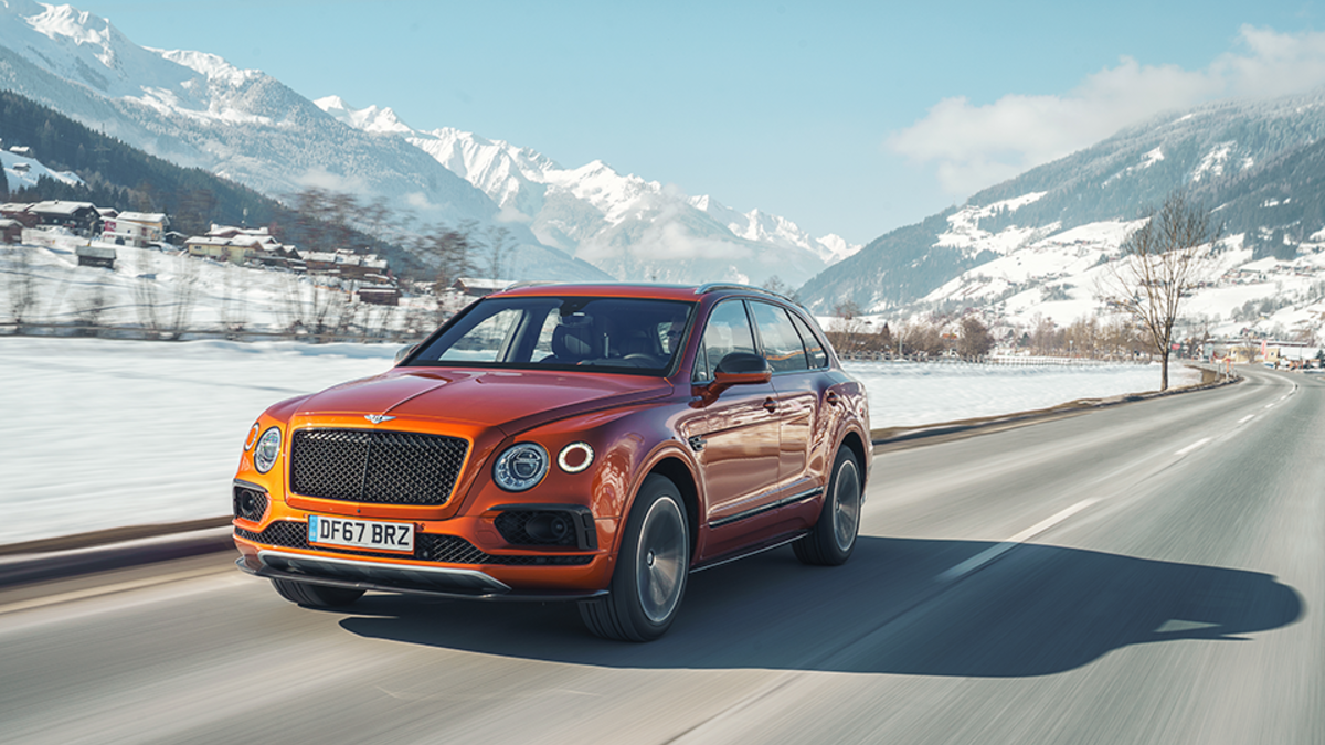 Горная порода: Bentley Bentayga V8 | РБК Стиль