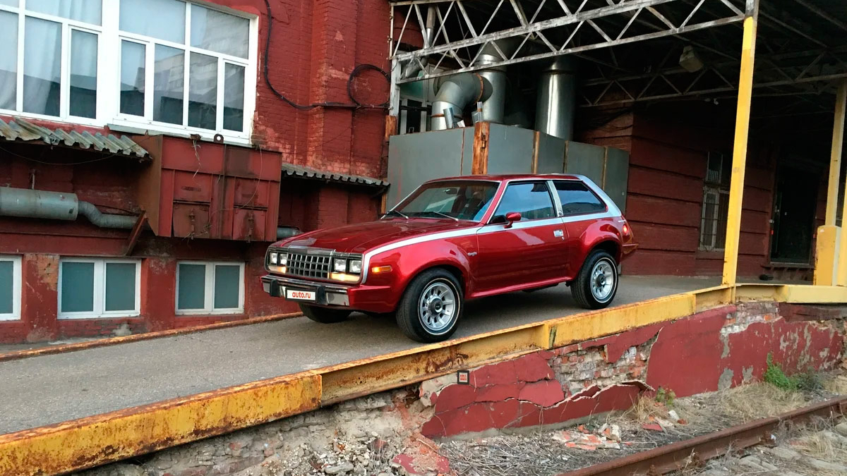 В России нашли очень редкий американский хэтчбек AMC Eagle :: Autonews