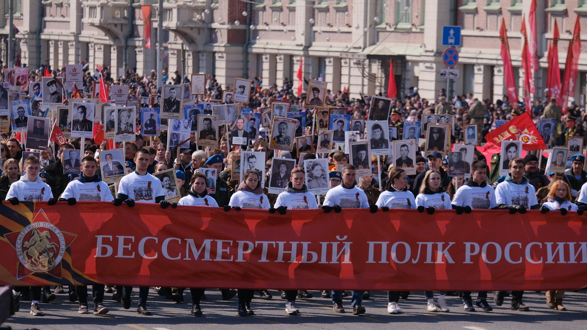 Как проходит День Победы в Новосибирске — фоторепортаж — РБК