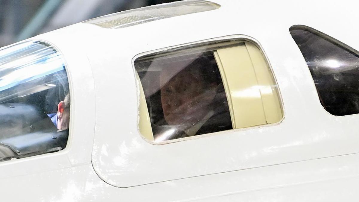 Владимир Путин в кабине Ту-160М