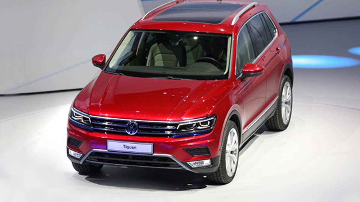 Новый Volkswagen Tiguan получил гибридную версию :: Autonews