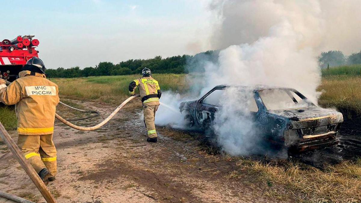 В Адыгее трехлетний ребенок сгорел в машине — РБК