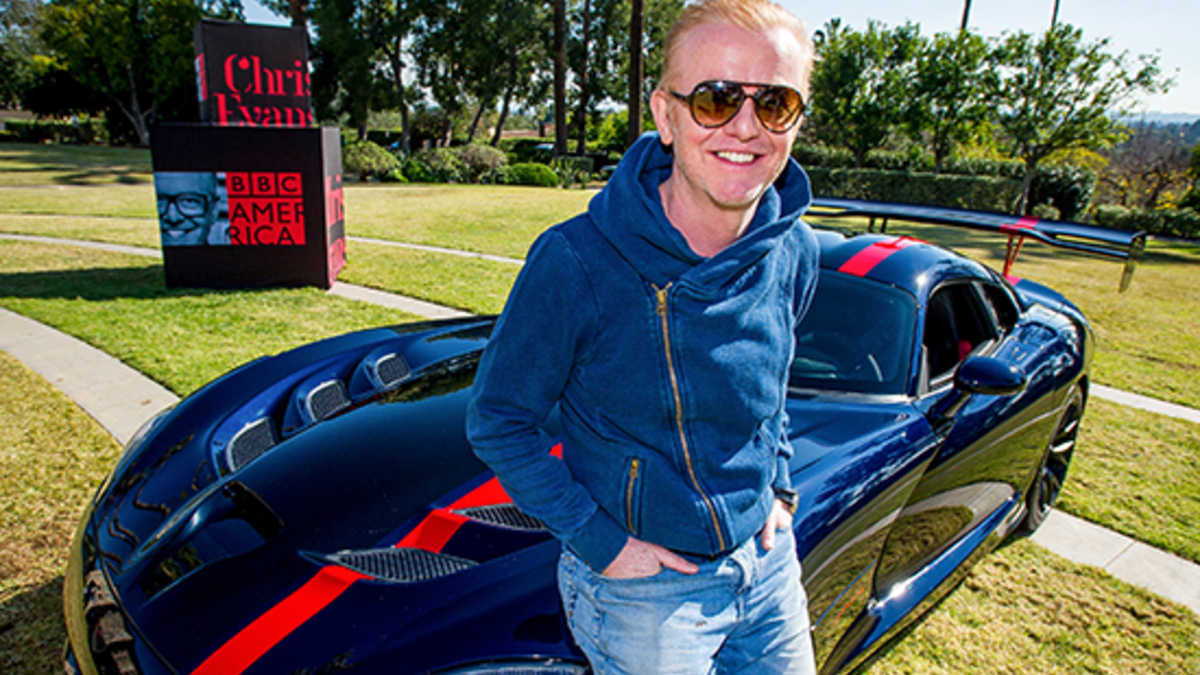 Ведущий Top Gear Крис Эванс

