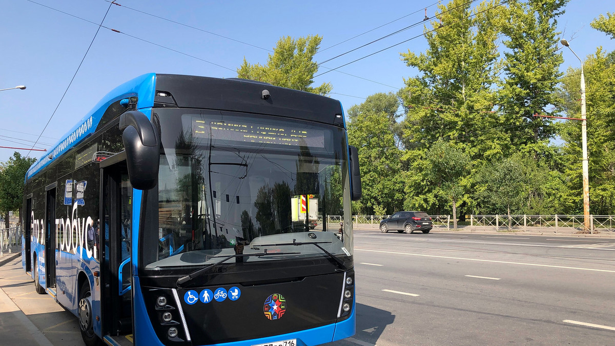 электробус в пилотном режиме в 2021 году был выведен на один из маршрутов в Казани