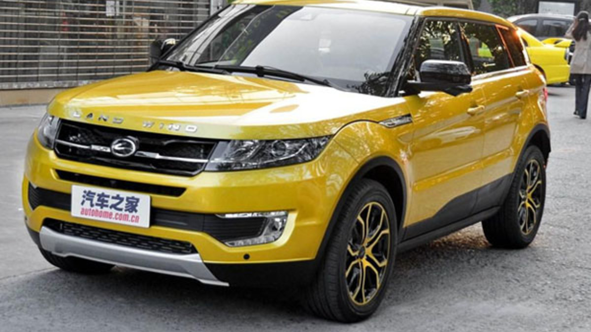 Китайцы разработали копию Range Rover Evoque :: Autonews