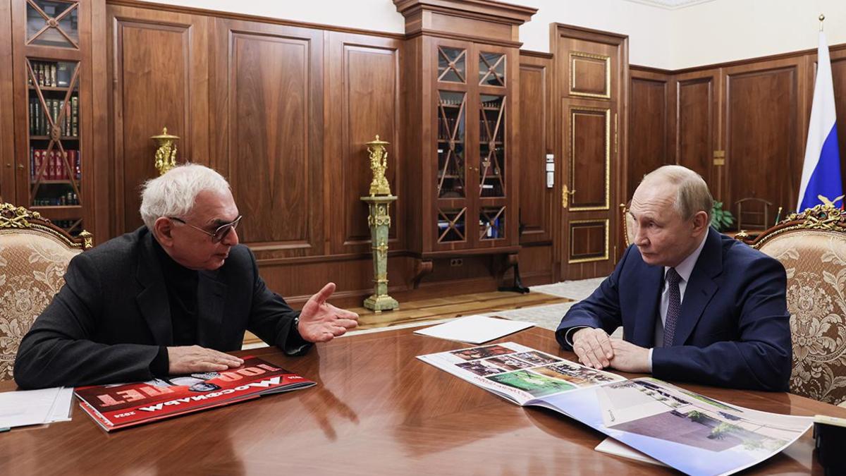 Карен Шахназаров и Владимир Путин