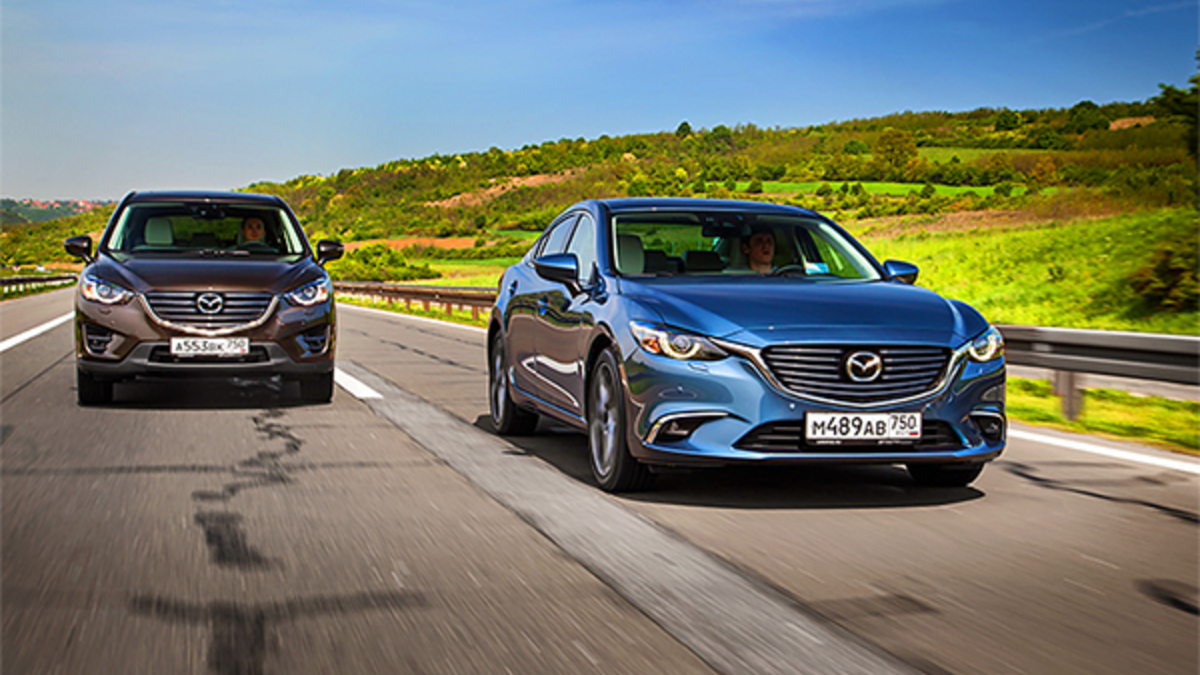 Без перевода. Тест-драйв Mazda6 и CX-5 :: Autonews