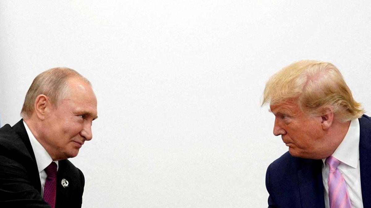 Владимир Путин и Дональд Трамп