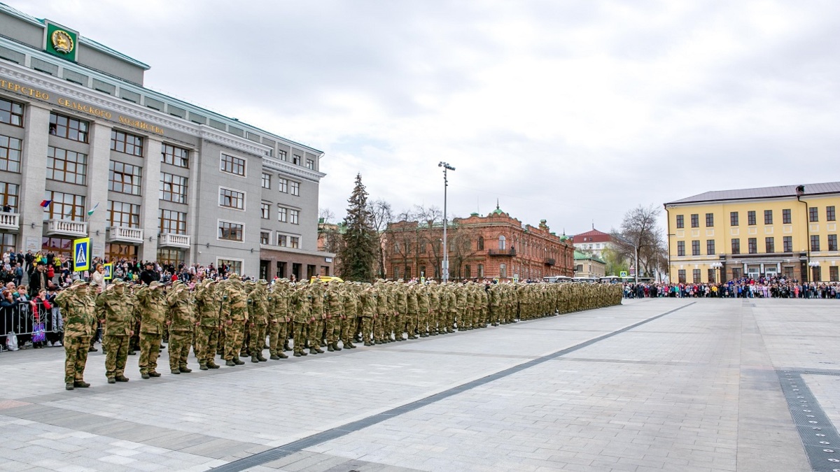 Пятый батальон добровольцев отправится из Башкирии на боевое слаживание —  РБК