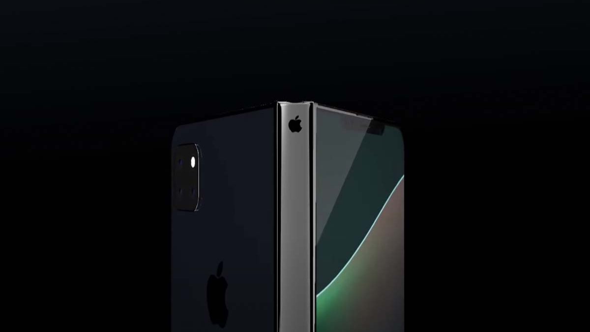 Прототип складного смартфона iPhone Fold