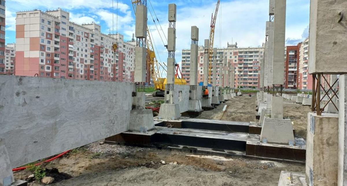 Строительство школы на ул. Спортивной