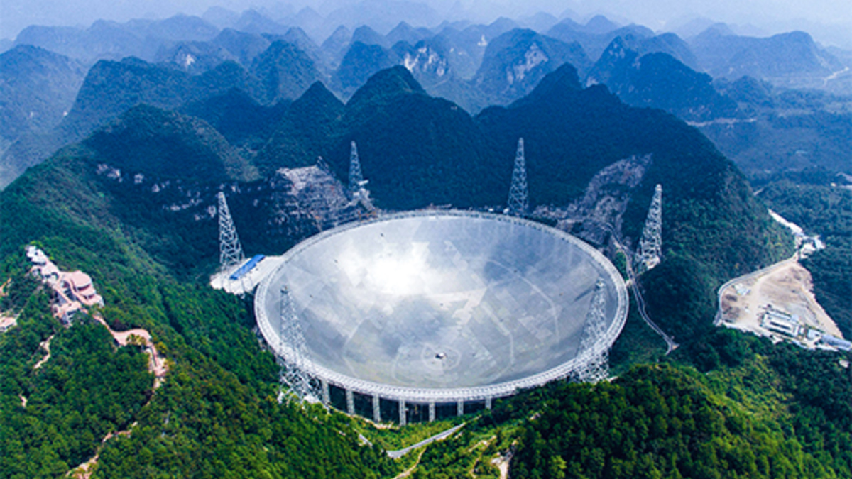 Радиотелескоп FASТ (Five hundred meter Aperture Spherical Telescope)


