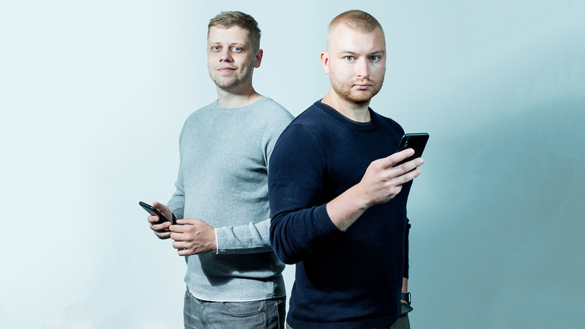 Сооснователи Tigermilk Герман Полещук (слева) и Тимофей Мельников
