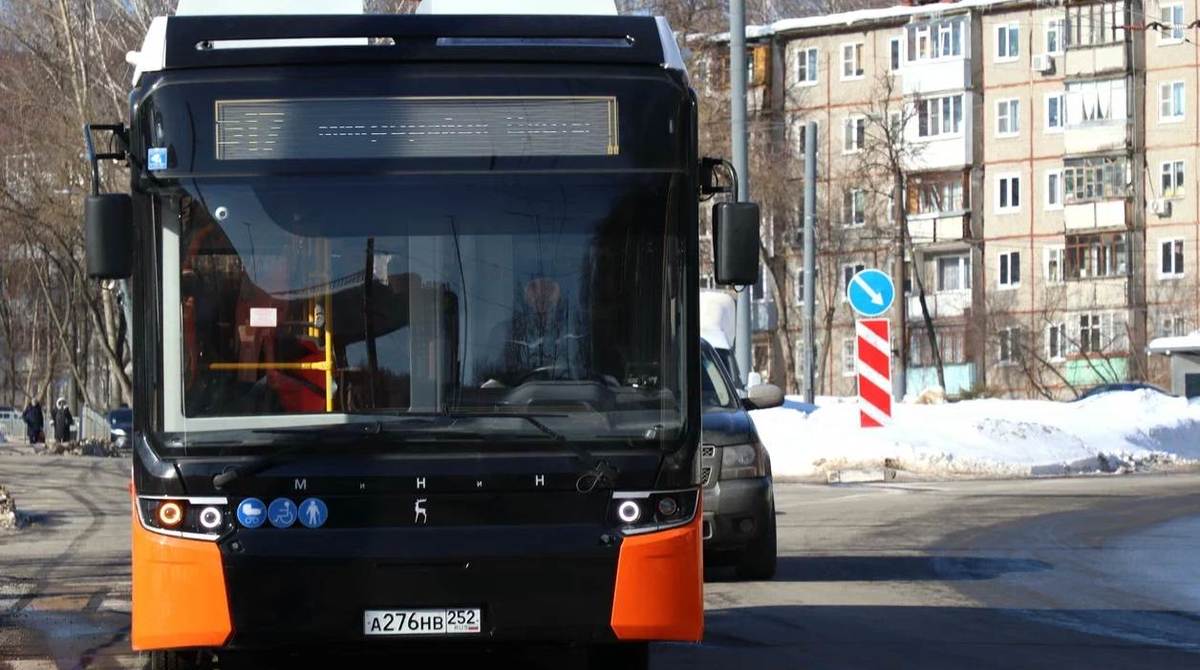 Электробусы выйдут на маршрут в верхней части Нижнего Новгорода — РБК