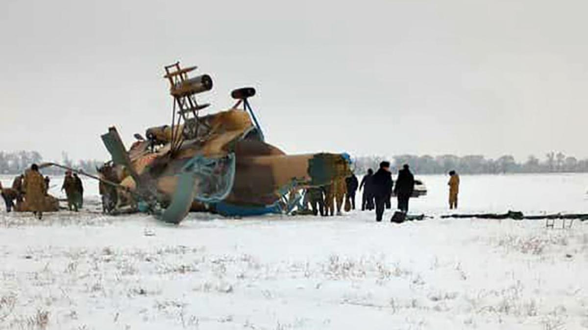 В Бишкеке разбился военный вертолет — РБК