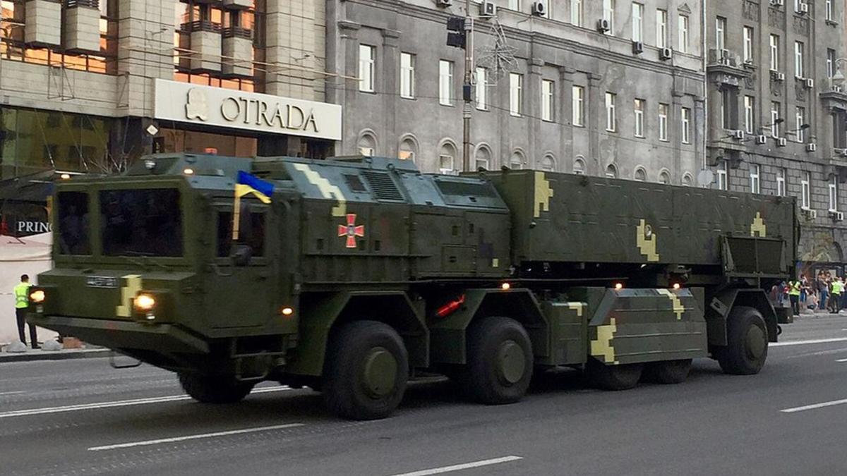 Ходовой макет оперативно-тактического&nbsp;ракетного&nbsp;комплекса &laquo;Сапсан&raquo;