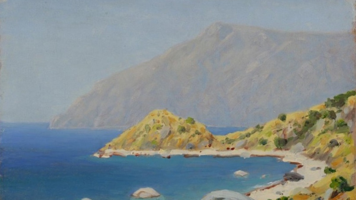 Архип Куинджи «Этюд моря. Крым» (1898 — 1908 гг.)