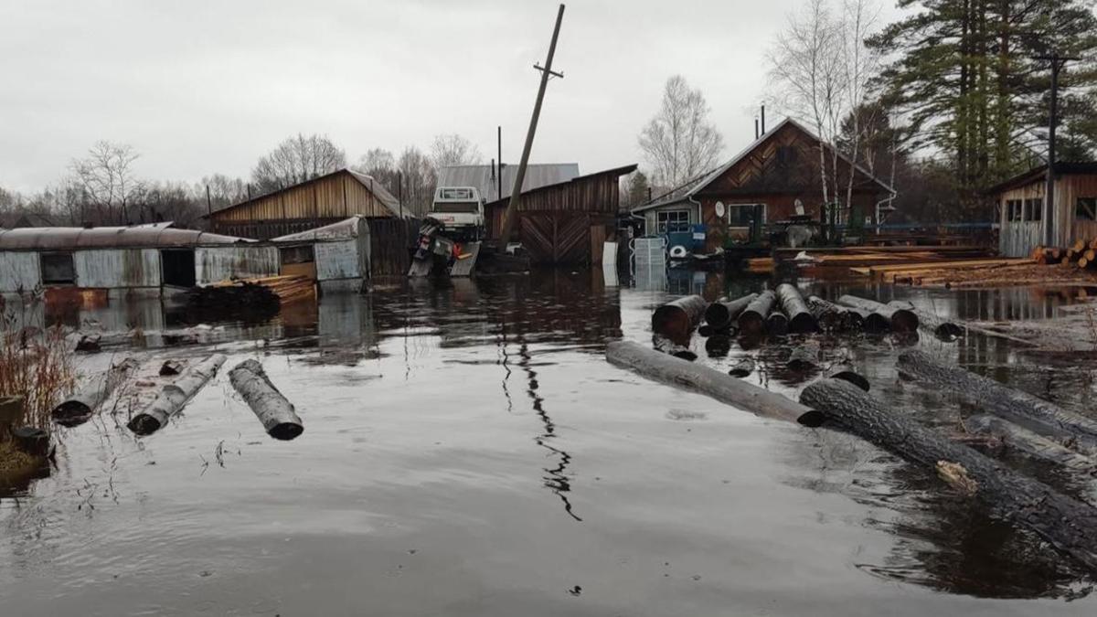 В Хабаровском крае лед снес мост через реку Сутырь — РБК